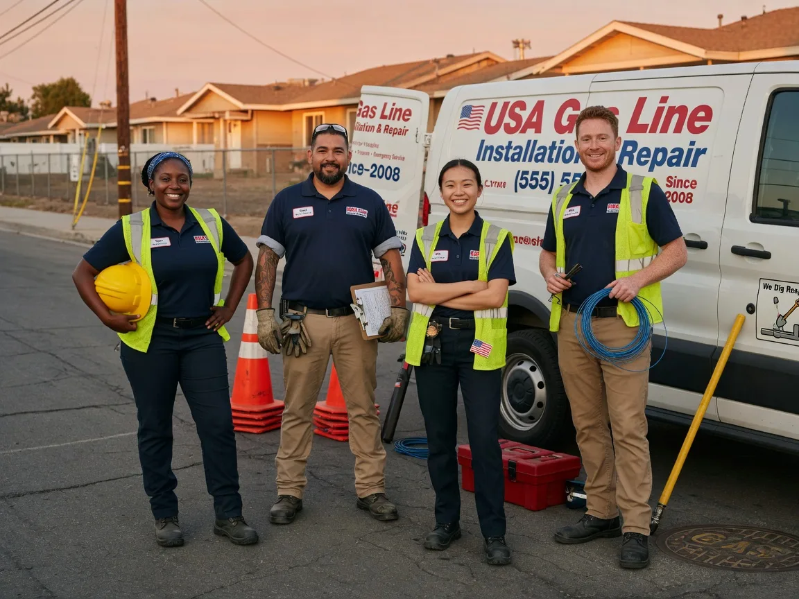 Gas Line Installation company in Rachel, WV